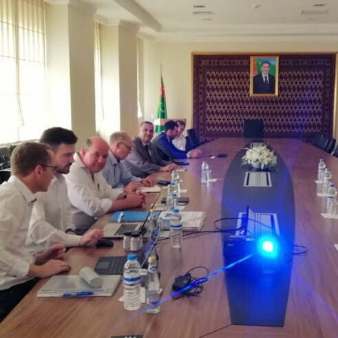 EPT project meeting with partners in Turkmenistan